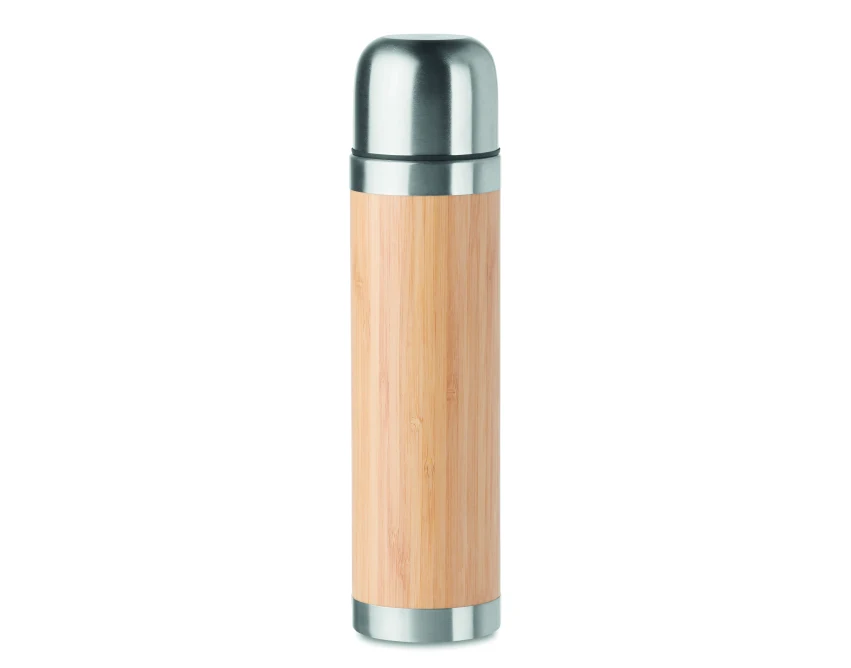 Termos bambusowy Chan bamboo 400 ml z grawerem Drewna
