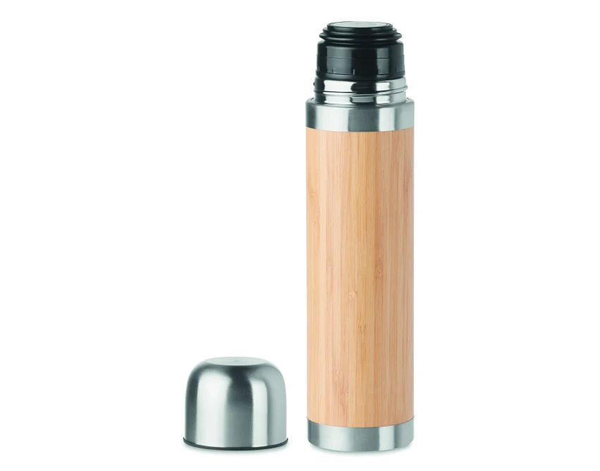 Termos bambusowy Chan bamboo 400 ml z grawerem Drewna