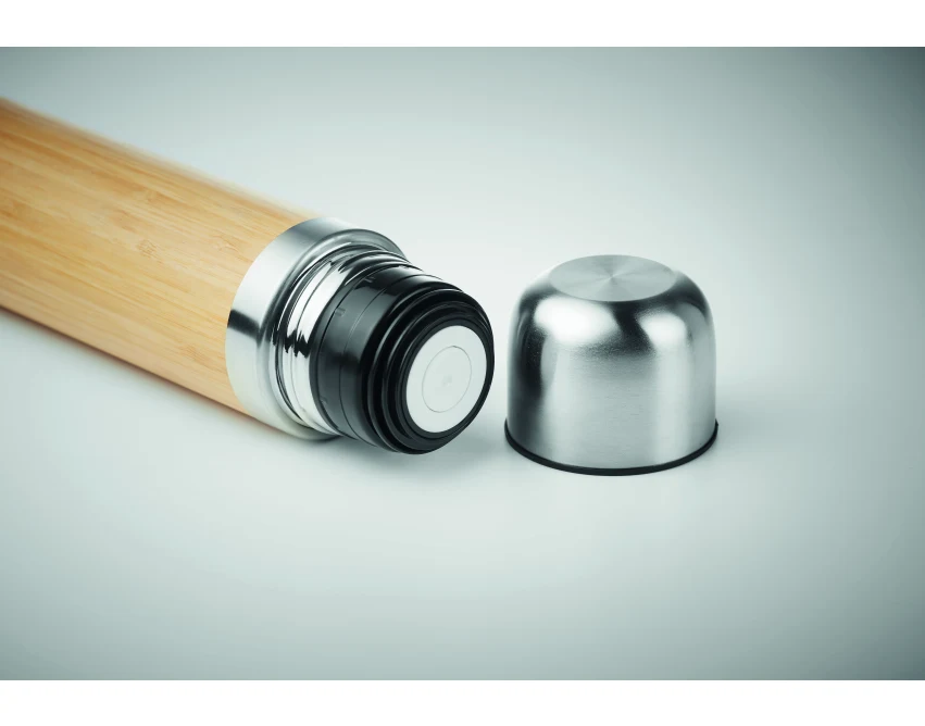 Termos bambusowy Chan bamboo 400 ml z grawerem Drewna