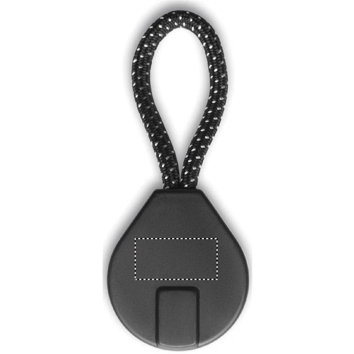 Schemat znakowania dla Doming - DO1 na gadżecie: Czarna butelka termiczna 600ml Ursus z logo firmy