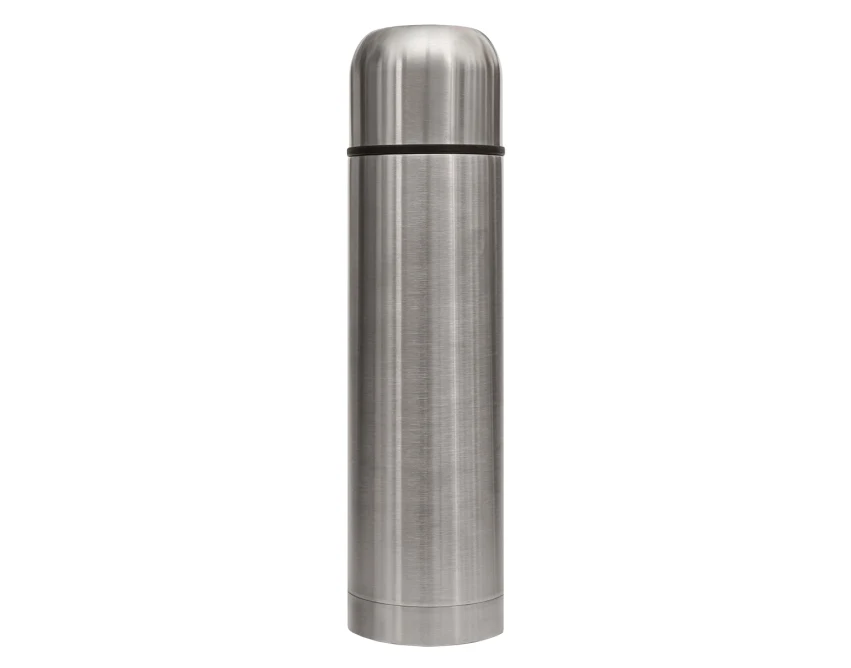 Termos Iceberg 500 ml srebrny z logo – stal nierdzewna 18/8