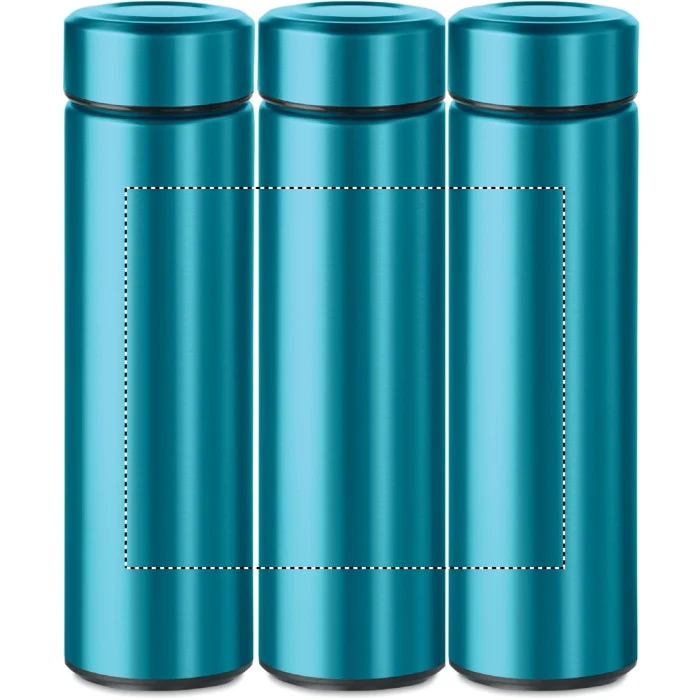 Schemat znakowania dla Sitodruk 360° - RS5 na gadżecie: Termos Patago 425 ml turkusowy z zaparzaczem i logo