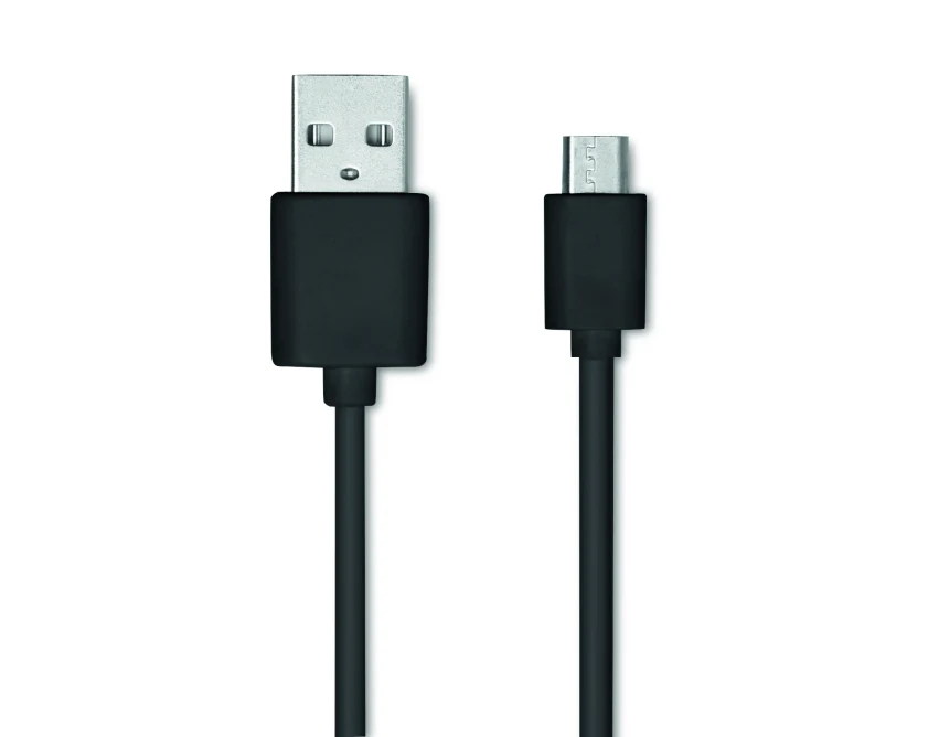 Czarna cicha myszka premium z logo, bezprzewodowa, USB