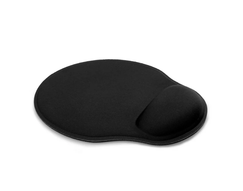 Czarna podkładka Dario z logo – ergonomia i nadruk dla firm