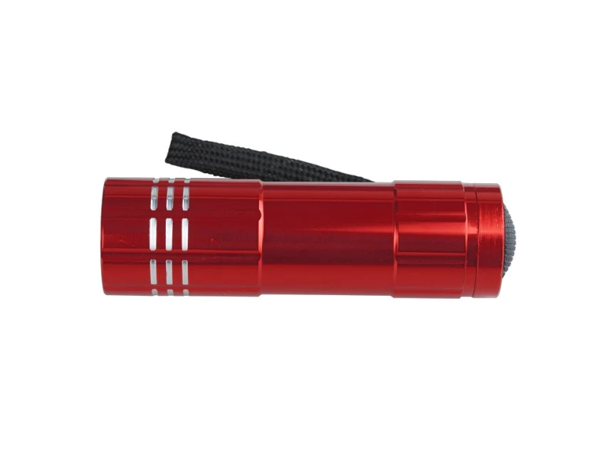 Jewel latarka z logo firmy LED czerwona aluminium