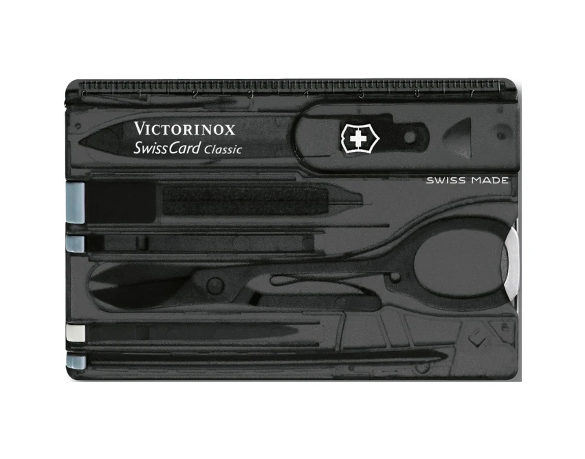 SwissCard Classic scyzoryk wielofunkcyjny z grawerem