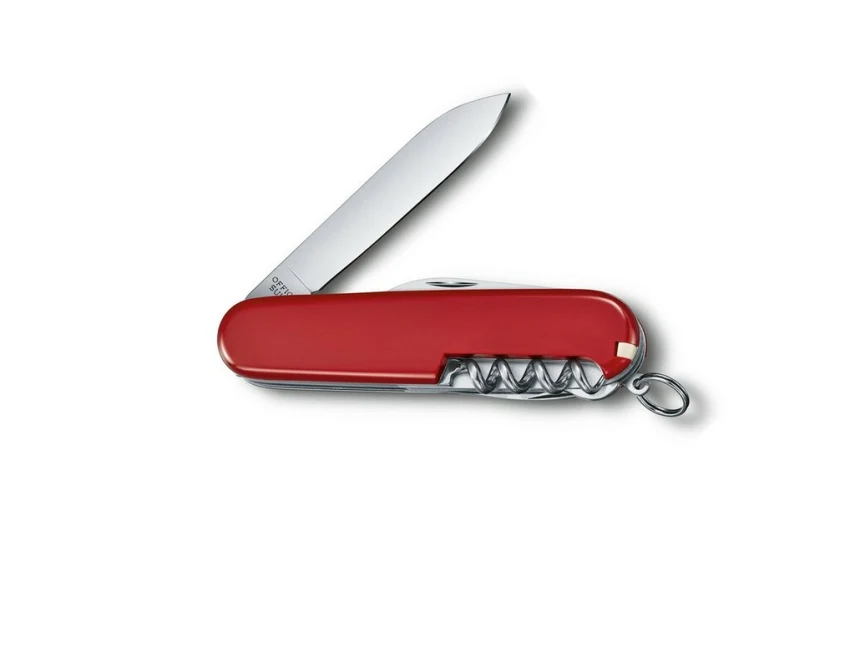 Victorinox Spartan scyzoryk z logo czerwony, stalowy
