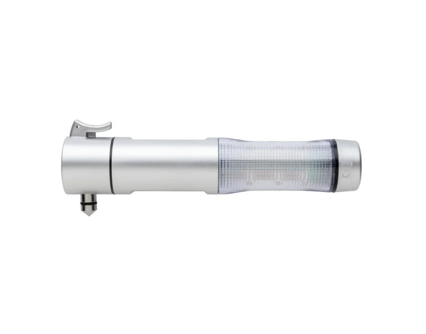 Latarka z magnesem do samochodu 5w1 srebrna ABS