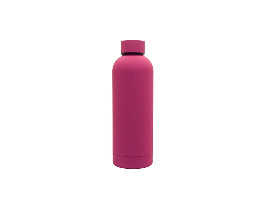 Butelka termiczna Mendoza 500 ml magenta z logo firmy