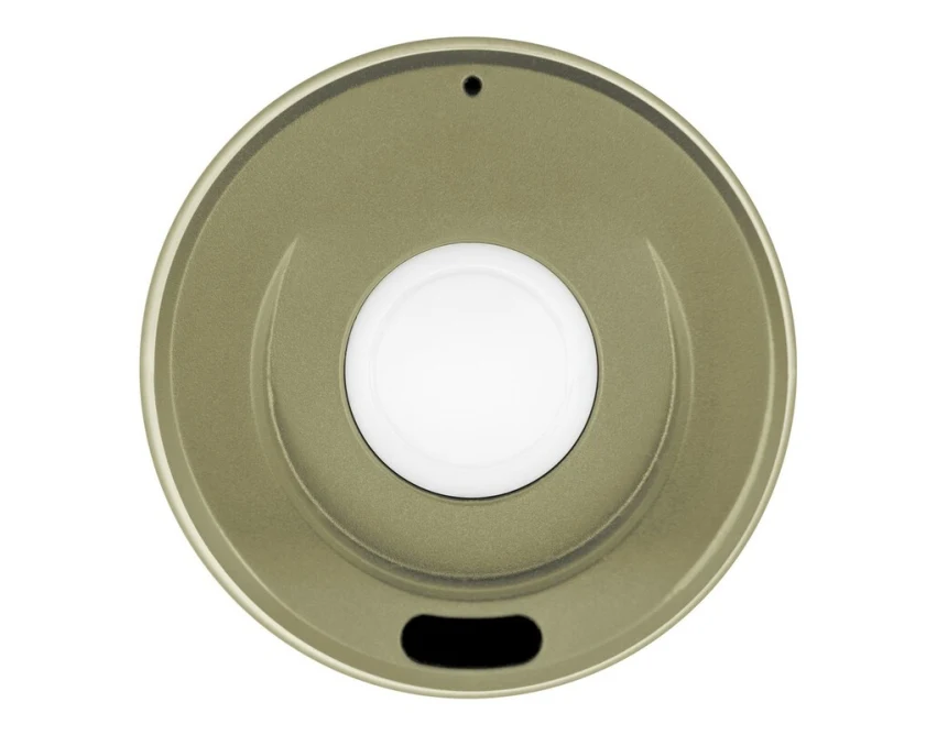 Jasnozielony kubek termiczny 400 ml z własnym nadrukiem