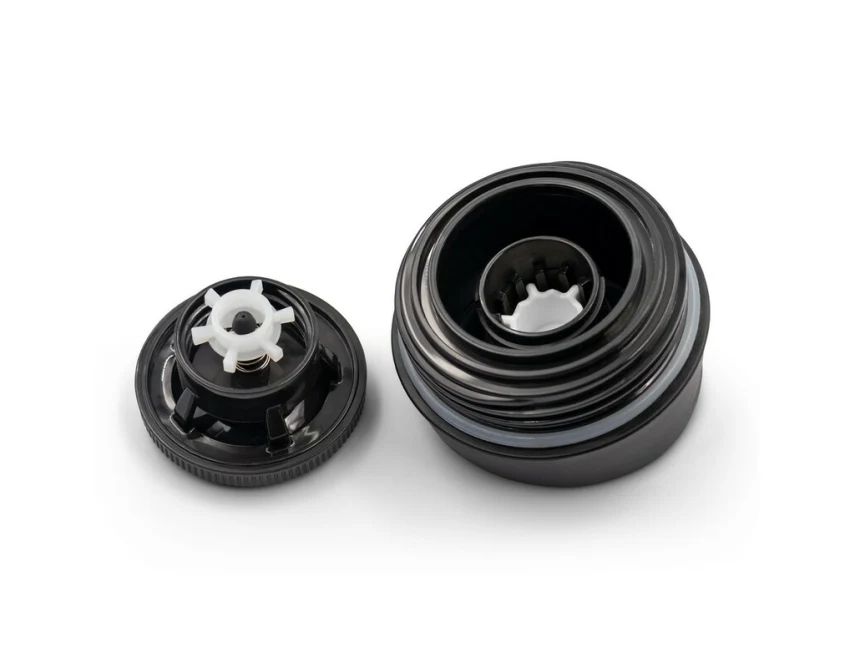 Czarny kubek termiczny 400 ml z logo – Air Gifts Niram