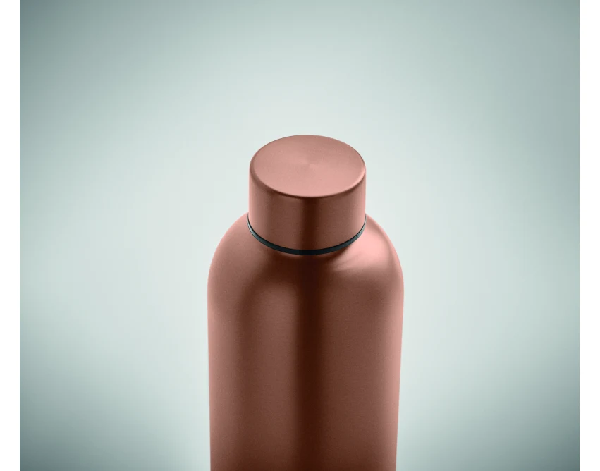 Athena miedziana butelka termiczna 500 ml z logo firmy