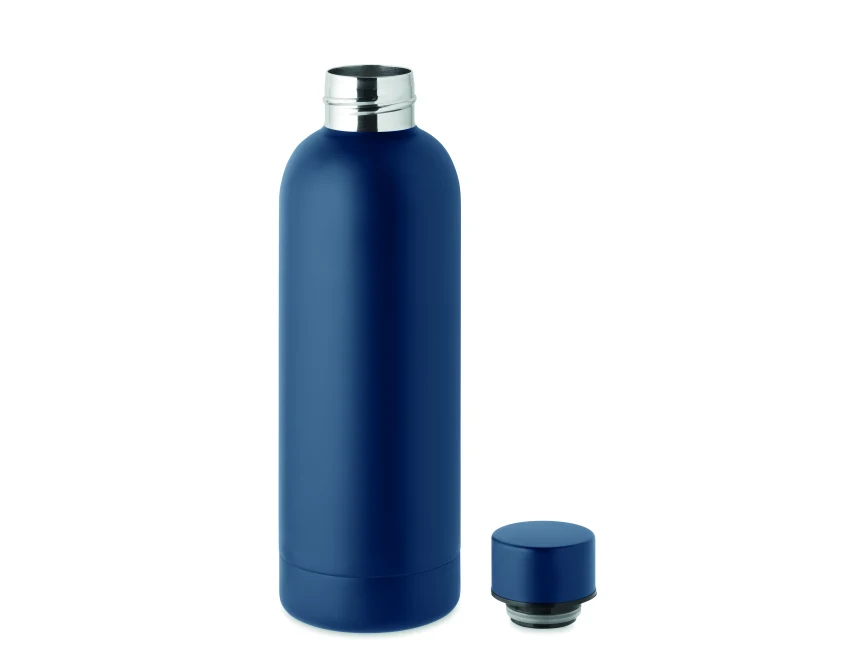 Butelka termiczna Athena 500 ml granat z logo firmy