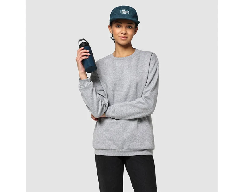 Butelka termiczna Athena 500 ml granat z logo firmy