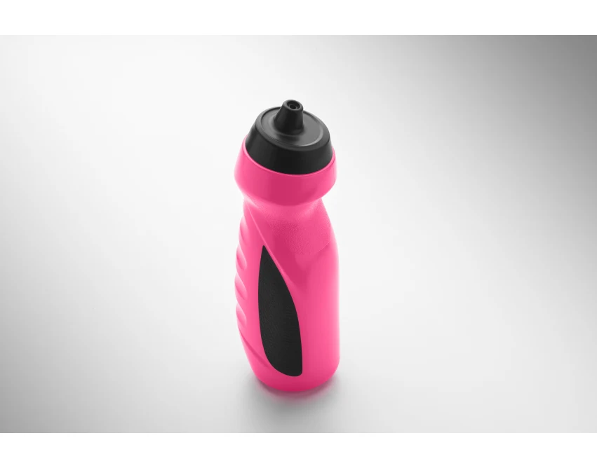 Bidon sportowy 700 ml fuksja z logo – Fersk, LDPE