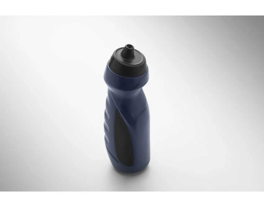 Bidon sportowy 700 ml francuski granat z nadrukiem logo