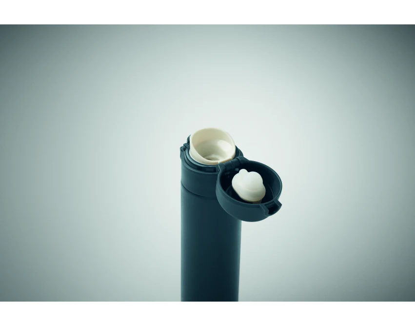 Butelka termiczna 300 ml Bots granatowa z logo firmy