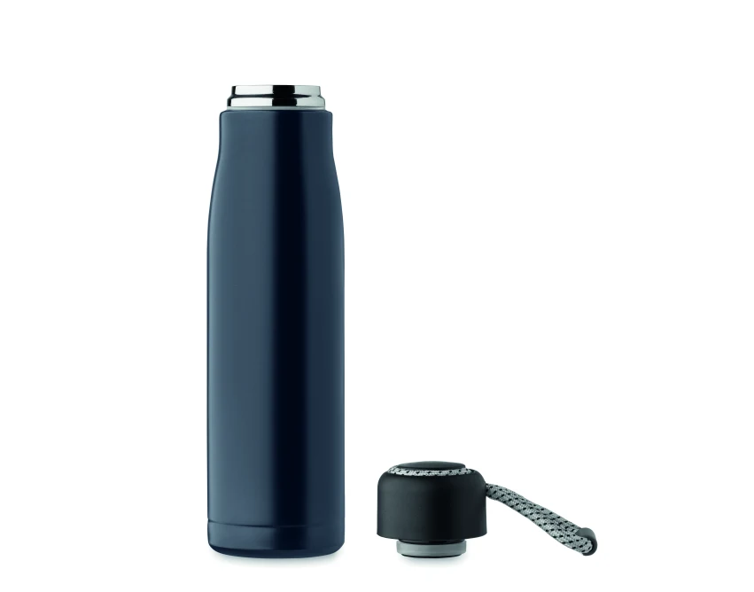 Butelka termiczna Cordle 500 ml granatowa z recyklingu