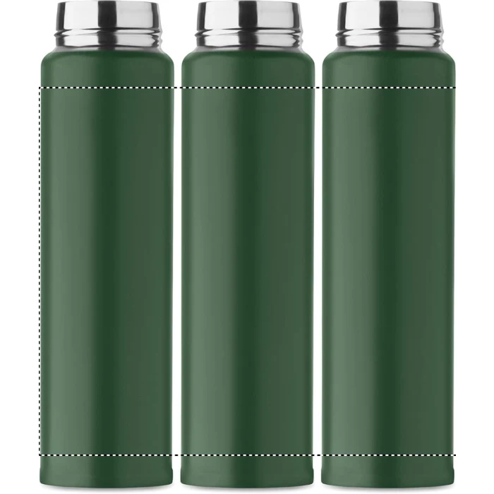 Schemat znakowania dla Nadruk UV 360° - RD3 na gadżecie: Butelka termiczna 300 ml ciemnozielona z logo firmy