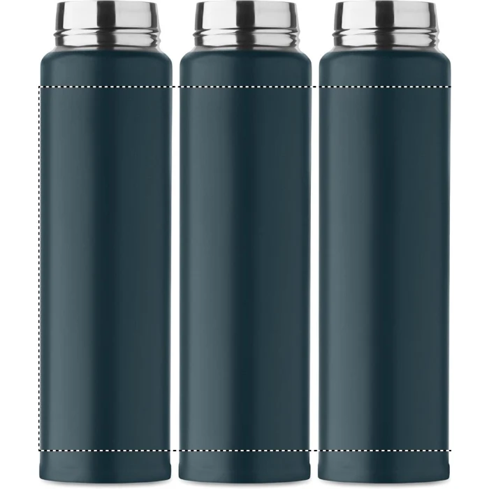 Schemat znakowania dla Grawerowanie laserowe 360° - RL na gadżecie: Butelka termiczna 300 ml Bots granatowa z logo firmy