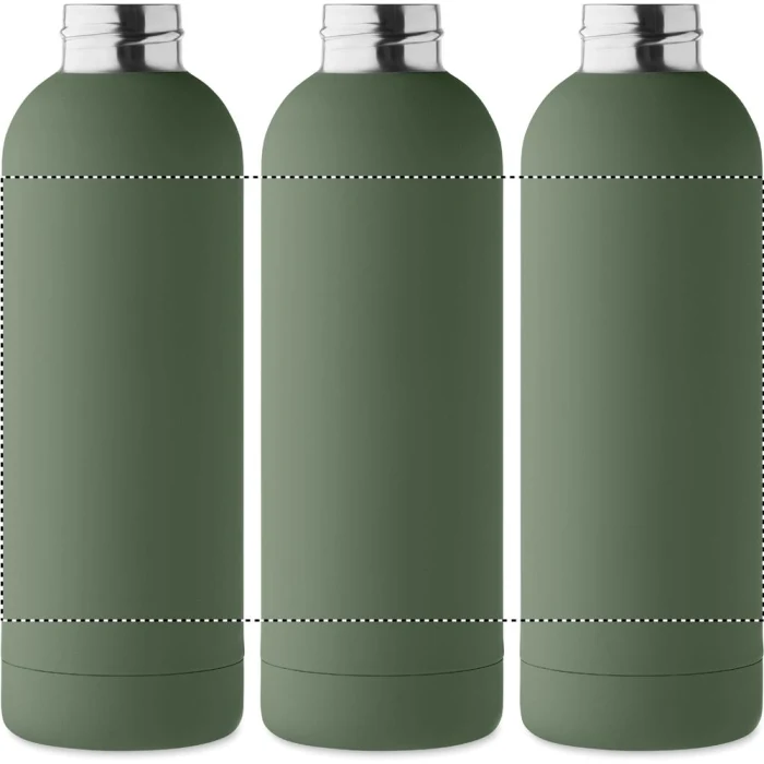 Schemat znakowania dla Nadruk UV 360° - RD2 na gadżecie: Ciemnozielona butelka termiczna 500 ml Emerald z logo