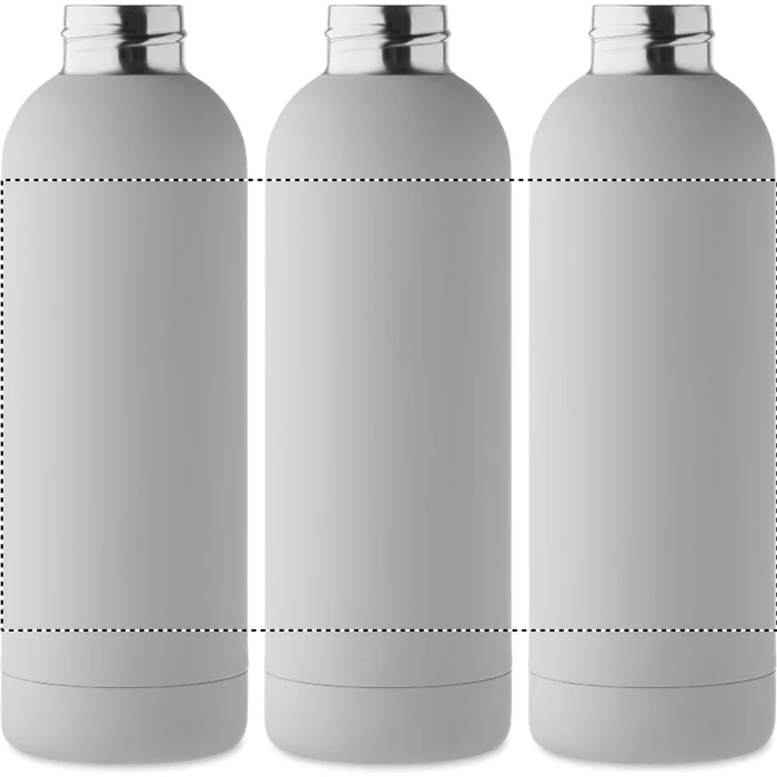 Schemat znakowania dla Grawerowanie laserowe 360° - RL na gadżecie: Szara butelka termiczna 500 ml Emerald z silikonowym uchwytem