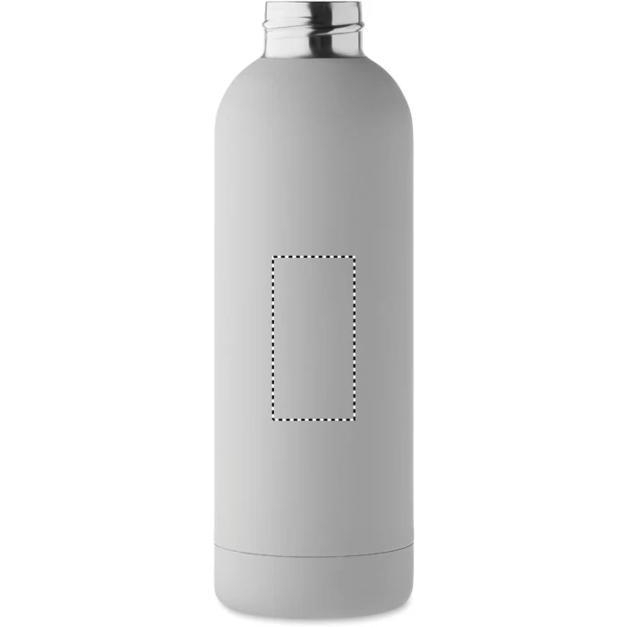 Schemat znakowania dla Tampondruk - P6 na gadżecie: Szara butelka termiczna 500 ml Emerald z silikonowym uchwytem