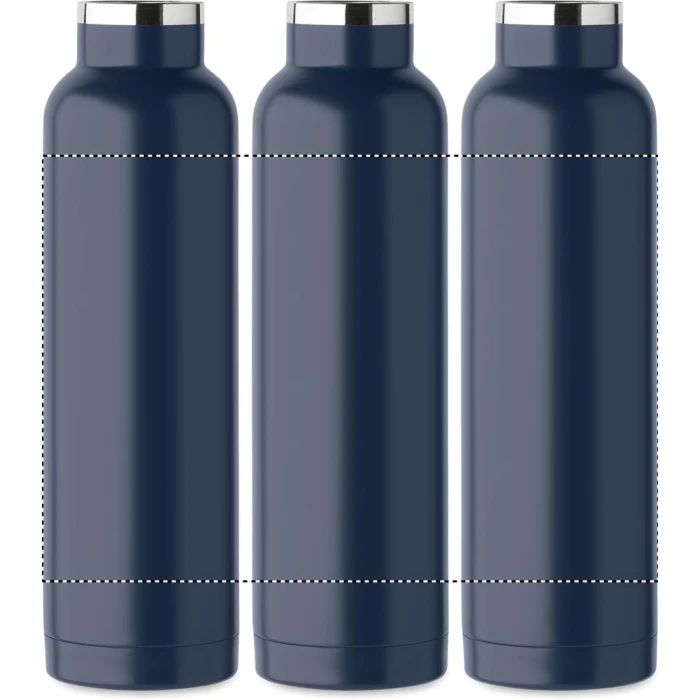 Schemat znakowania dla Nadruk UV 360° - RD3 na gadżecie: Granatowa butelka termiczna 660 ml Riflow z logo firmy