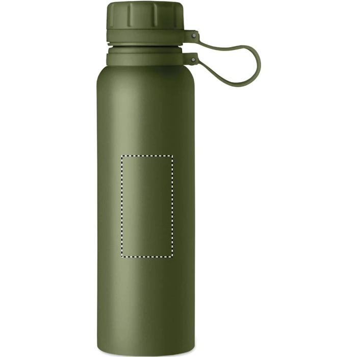 Schemat znakowania dla Tampondruk - P6 na gadżecie: Butelka termiczna Onto 780 ml ciemnozielona z logo firmy