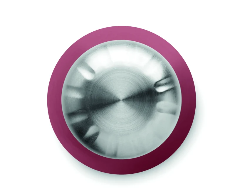 Butelka termiczna 500 ml burgund z korkiem i nadrukiem logo