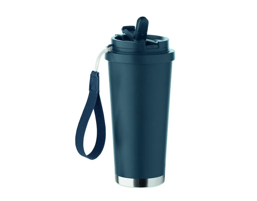 Kubek termiczny Topaz 500 ml francuski granat z grawerem