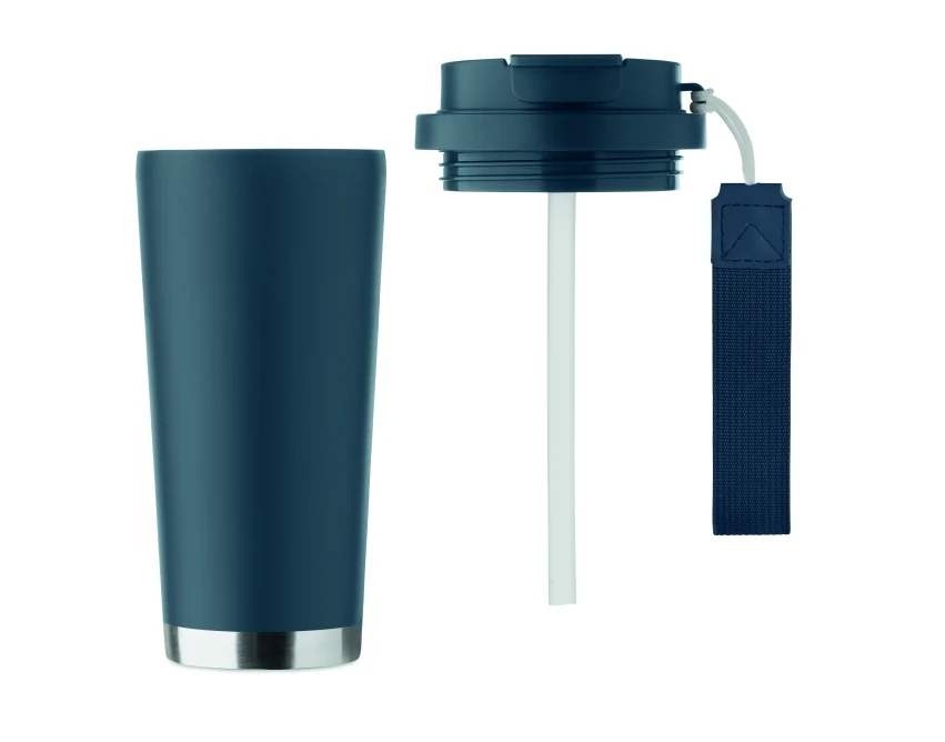 Kubek termiczny Topaz 500 ml francuski granat z grawerem