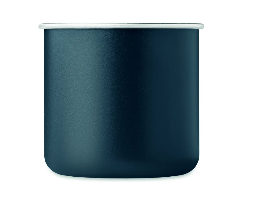 Kubek Caribu metalowy 300 ml z grawerem – francuski granat