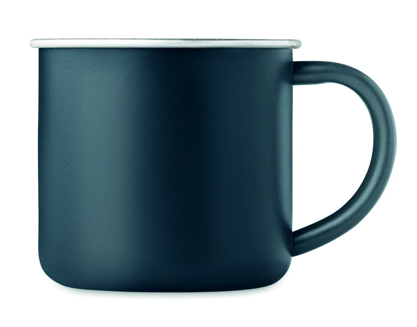 Kubek Caribu metalowy 300 ml z grawerem – francuski granat