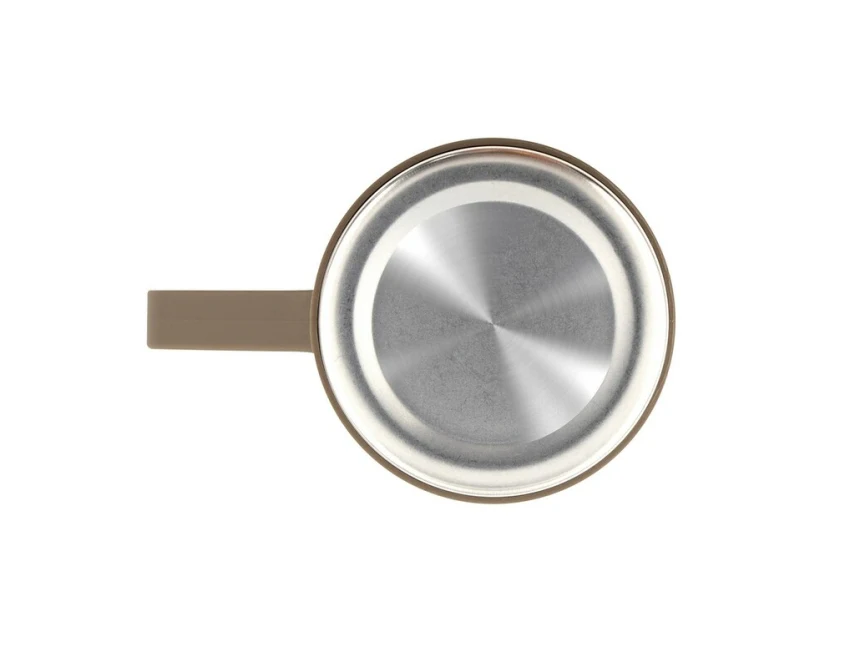 Srebrny termos 420 ml z grawerem i 3 kubkami – prezent