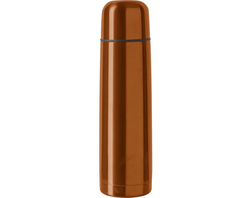 Termos pomarańczowy 500 ml z logo – stal nierdzewna, grawer