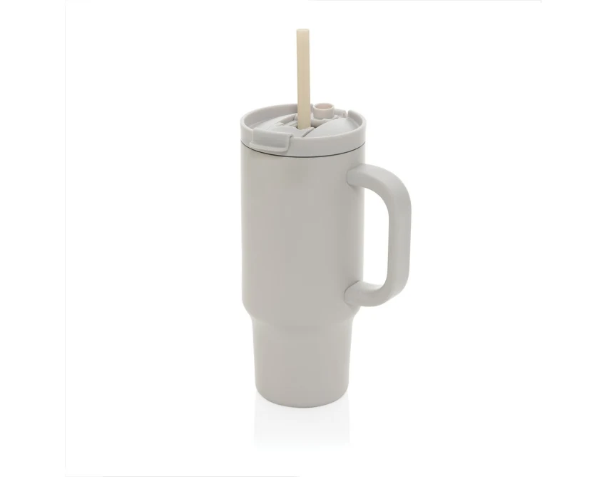 Cruiser Kubek termiczny 480 ml szary z recyklingu z logo