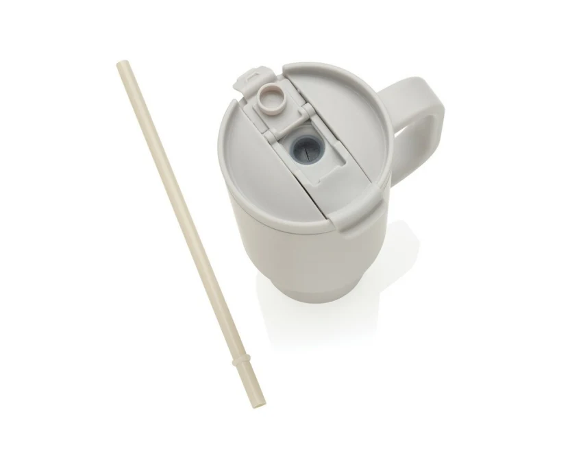 Cruiser Kubek termiczny 480 ml szary z recyklingu z logo