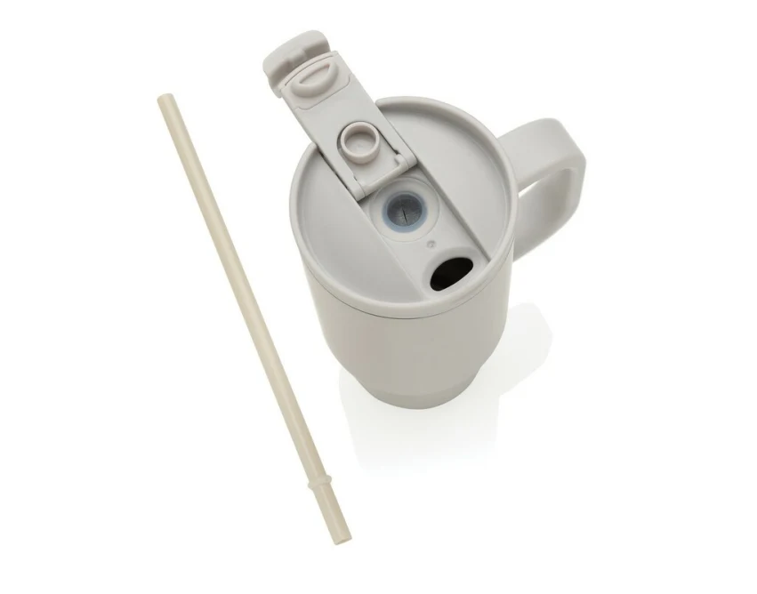 Cruiser Kubek termiczny 480 ml szary z recyklingu z logo