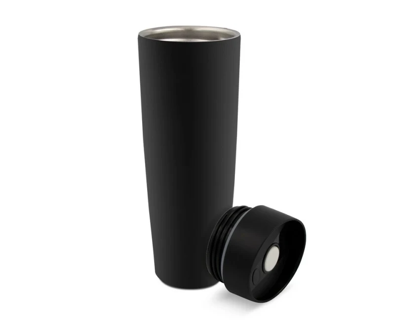 Czarny kubek termiczny 500 ml z grawerem Anthony