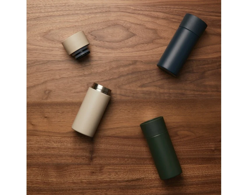 Zielony kubek termiczny 300 ml VINGA Otis z grawerem logo