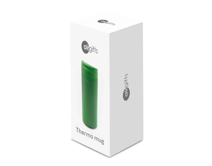 Zielony kubek termiczny 600ml z grawerem Air Gifts