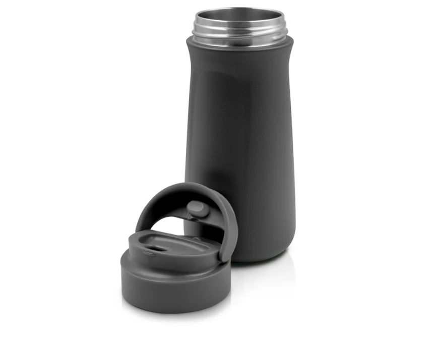 Kubek termiczny 450 ml grafitowy z grawerem – Zesha