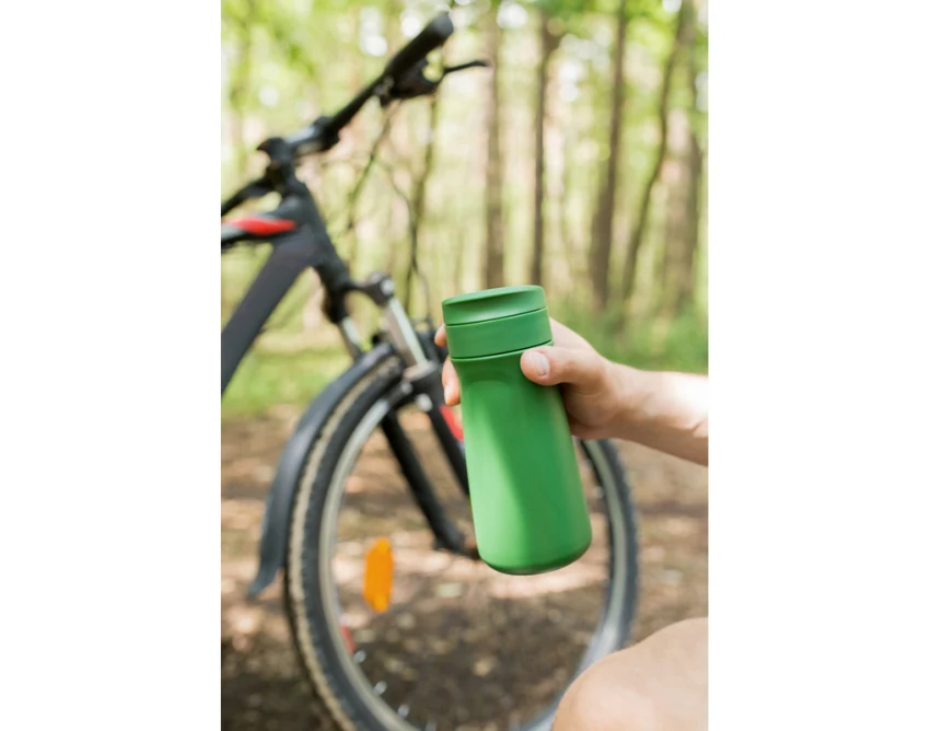 Kubek termiczny 450 ml grafitowy z grawerem – Zesha