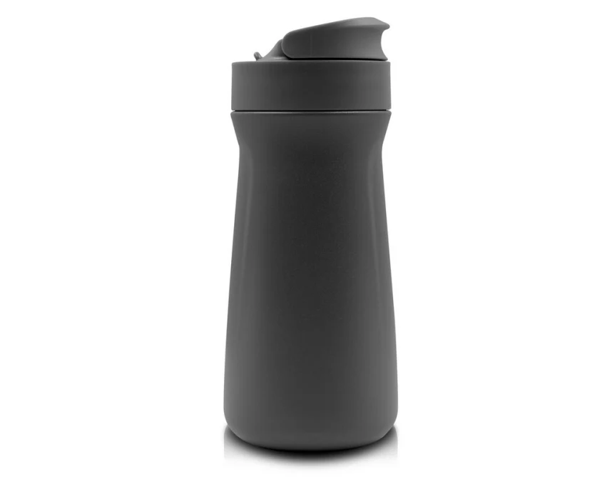 Kubek termiczny 450 ml grafitowy z grawerem – Zesha