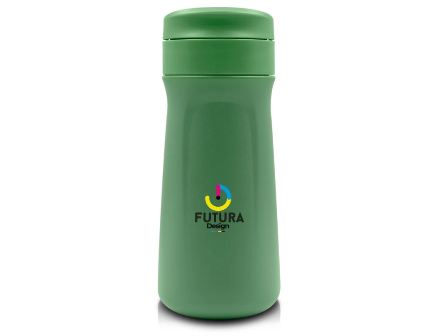 Zielony kubek termiczny 450 ml z grawerem – Zesha