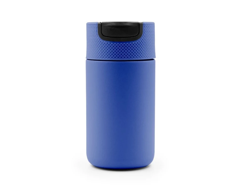 Niebieski kubek termiczny 400 ml z grawerem Air Gifts UV360