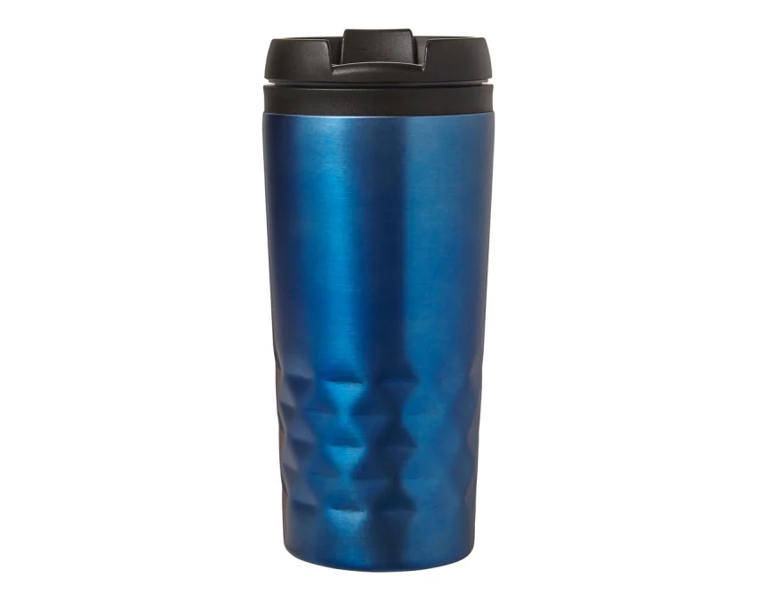 Kubek termiczny 300 ml granatowy z grawerem logo UV360