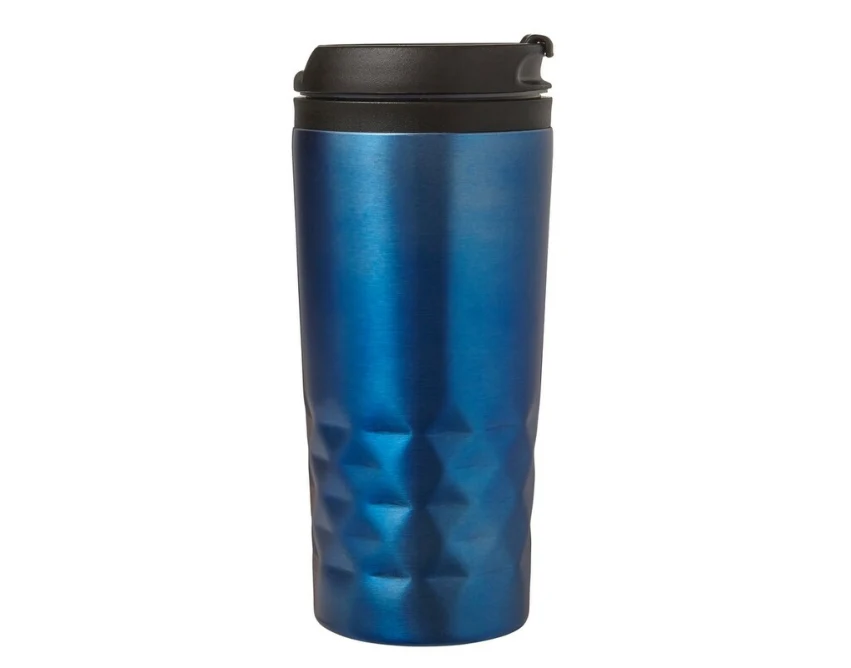 Kubek termiczny 300 ml granatowy z grawerem logo UV360