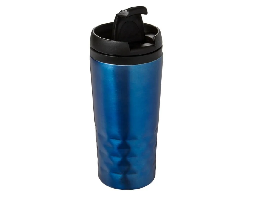 Kubek termiczny 300 ml granatowy z grawerem logo UV360